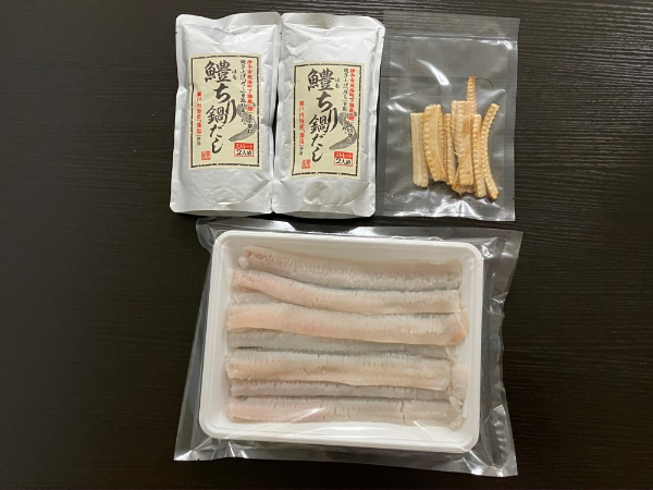 【期間限定】活〆鱧（ハモ）短冊500ｇセット 冷蔵 船上活締め 鱧ちり鍋 北風鮮魚 愛媛県 伊予市|B101