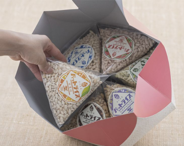 パットライス ポン菓子 金沢製菓 PONGASI 結 コメオコシ 海街商店 贈答用 母の日 おしゃれ セット お菓子 ギフト 子供 詰め合わせ 祝い 伊予市｜B63