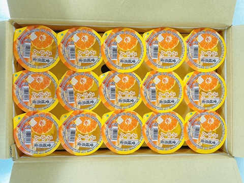 みかんゼリー 30個 大容量 みかん 柑橘 ゼリー フルーツゼリー 果物 果肉 果汁 数量限定 お菓子 おやつ デザート お取り寄せ スイーツ ギフト 贈答用 プレゼント まとめ買い 愛媛 伊予市 | B259