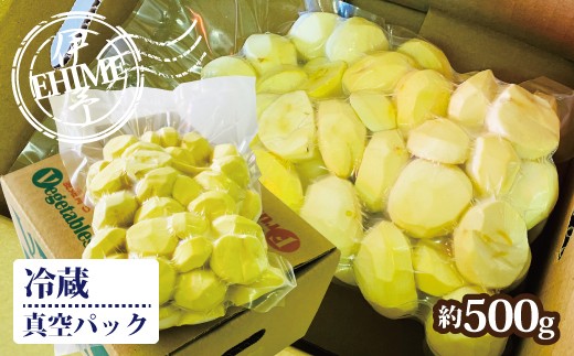 栗 むき栗 約500g 旧中山町産 数量限定 生栗 濃厚な甘み ホクホク 焼き栗 栗ごはん 伊予市 愛媛県 | B468