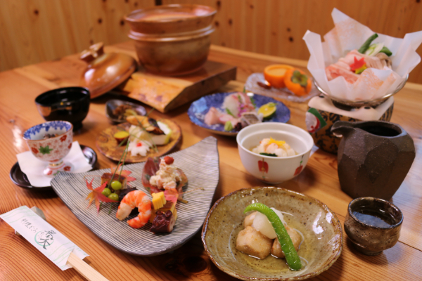 料理どころ翠笑 おまかせコース 1人前 愛媛 旬の魚介類｜B164