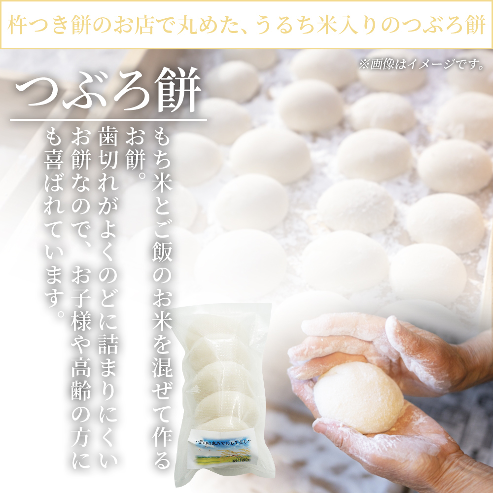 ＜樋口餅店の杵つきつぶろ餅 20個＞ もち 餅 モチ 丸もち うるち米 もち米 ぜんざい お汁粉 おしるこ 雑煮 お雑煮 正月 お正月 食品 愛媛県 西予市