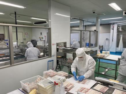 訳あり 超冷薫 冷凍ぶりスライス（10g×10枚）８パック