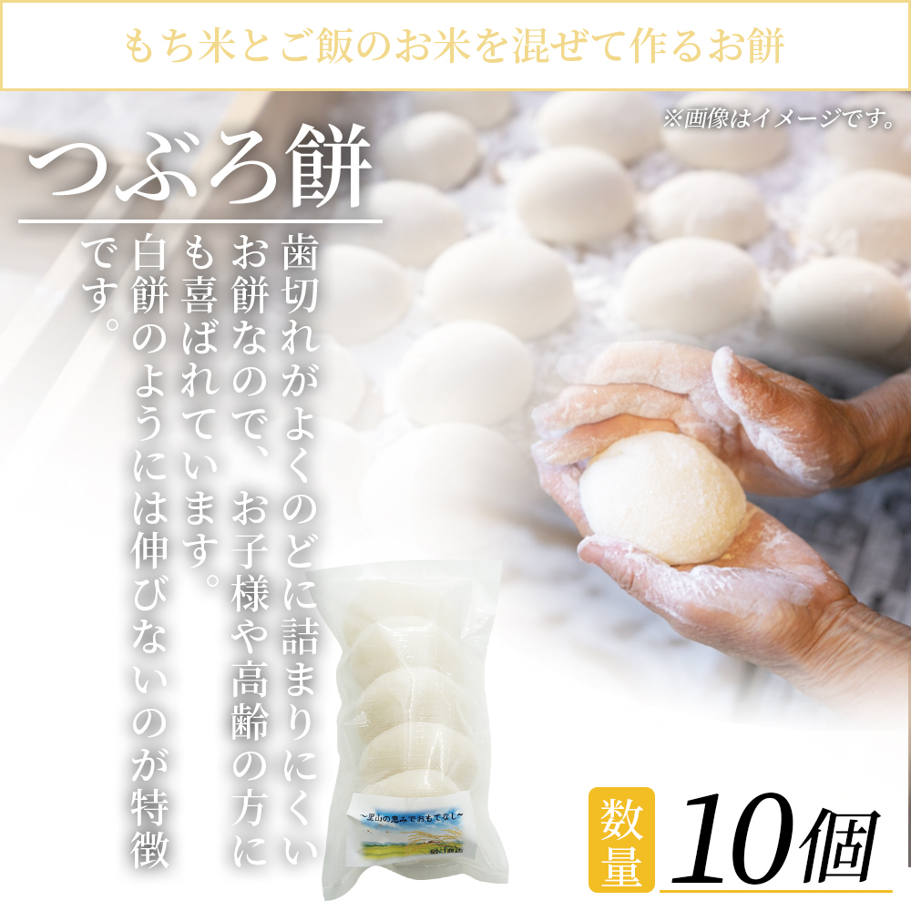 ＜樋口餅店の杵つき白餅と杵つきつぶろ餅 20個＞ もち 餅 モチ 丸もち うるち米 もち米 ぜんざい お汁粉 おしるこ 雑煮 お雑煮 正月 お正月 食品 愛媛県 西予市