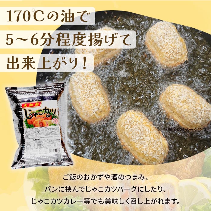 おがた蒲鉾　じゃこカツ小判（未加熱）5個入り