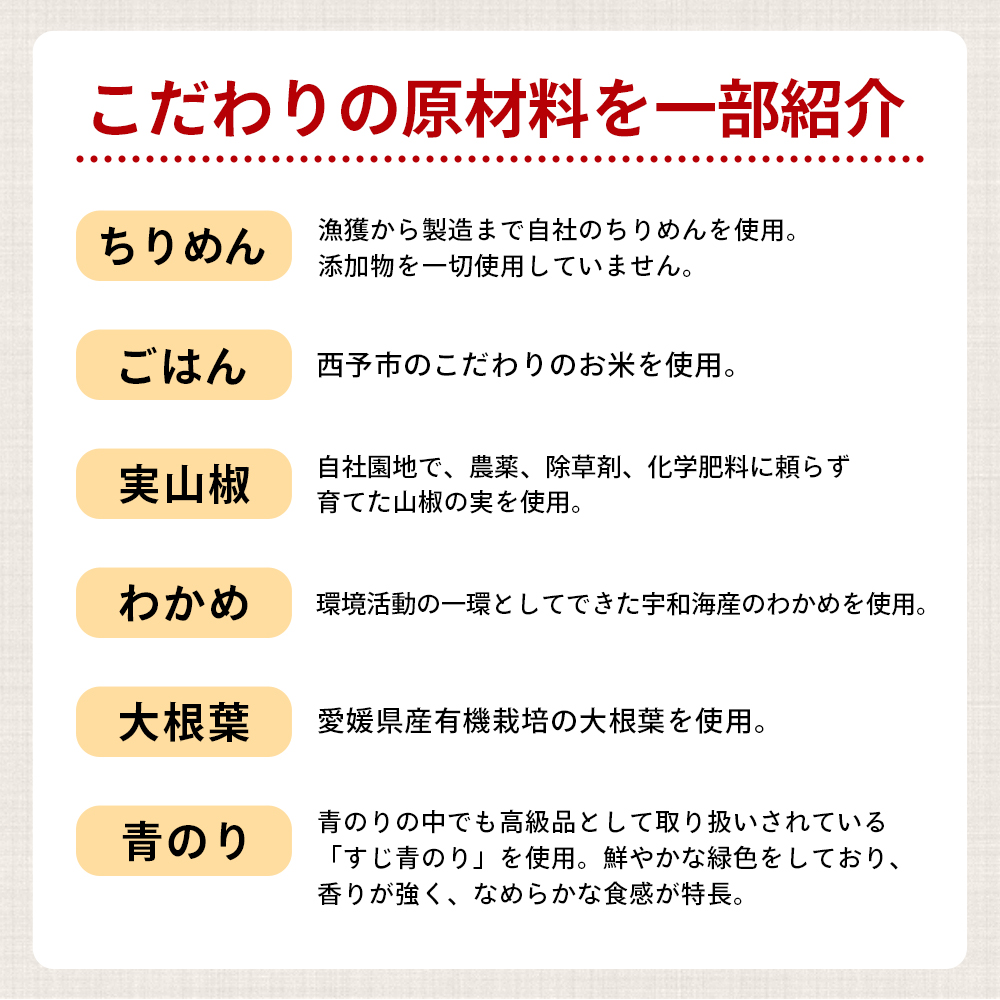 ＜漁師の朝めし 9種おむすびセット 合計9個＞ 詰め合わせ おにぎり ちりめん 山椒 生姜 青のり つくだ煮 しそわかめ 大根葉 梅ごま ひじき おかず 一人暮らし 簡単 贈答用 食べ比べ 愛媛県 西予市 合計9個（9種×各1個）（寄附額：7,000円）