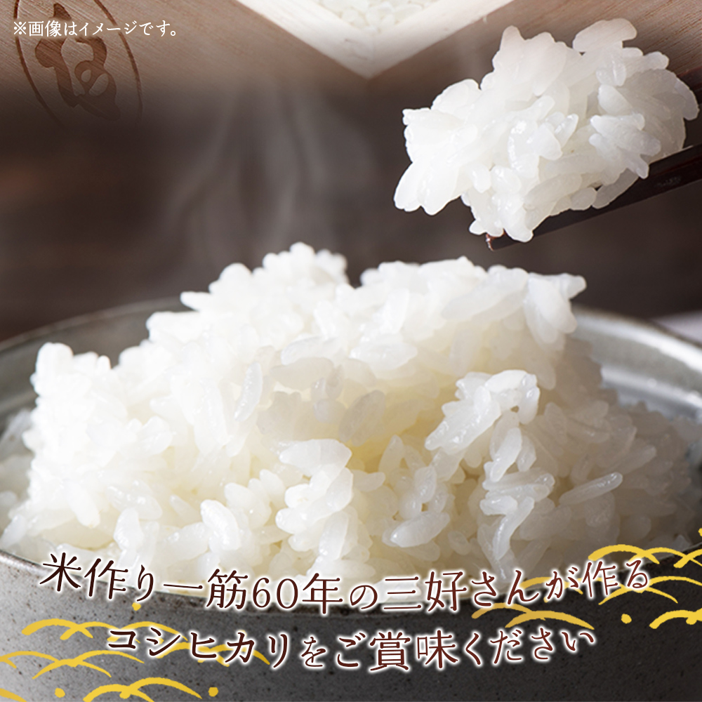 ＜令和7年産 西予市宇和町産 特別栽培米コシヒカリ 10kg＞ お米 コメ こめ 白米 精米 ご飯 白飯 ごはん ライス 穀物 こしひかり コシヒカリ 朝食 低農薬 特産品 愛媛県産 西予市産 宇和町産 三好フク 愛媛県 西予市