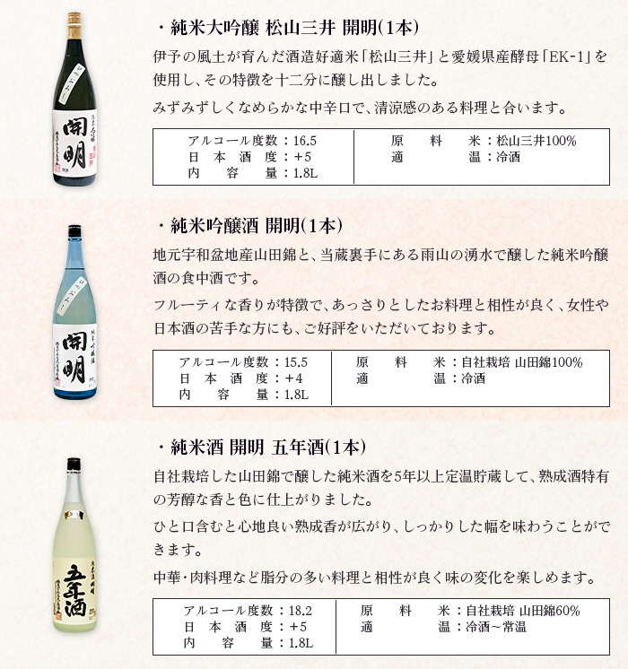 「春夏秋冬」お酒の頒布会（4回配送）