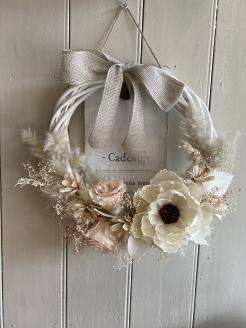 オリジナル ドライフラワーリース（大）