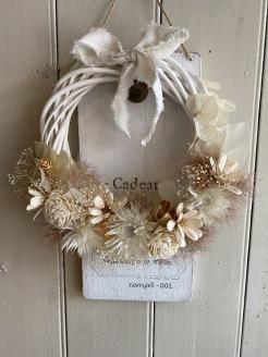 オリジナル ドライフラワーリース（小）