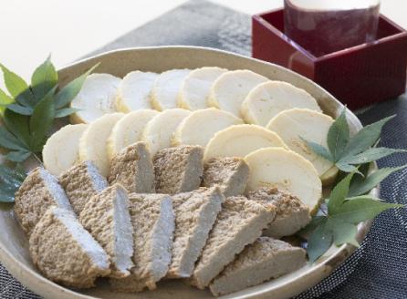 伊予蒲鉾　特上揚巻き・無添加うす塩手押しじゃこ天セット