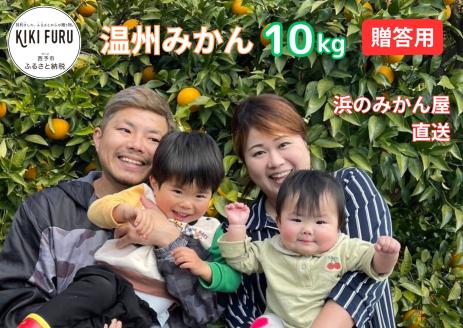 明浜産 浜のみかん屋直送 温州みかん 贈答用（10kg）