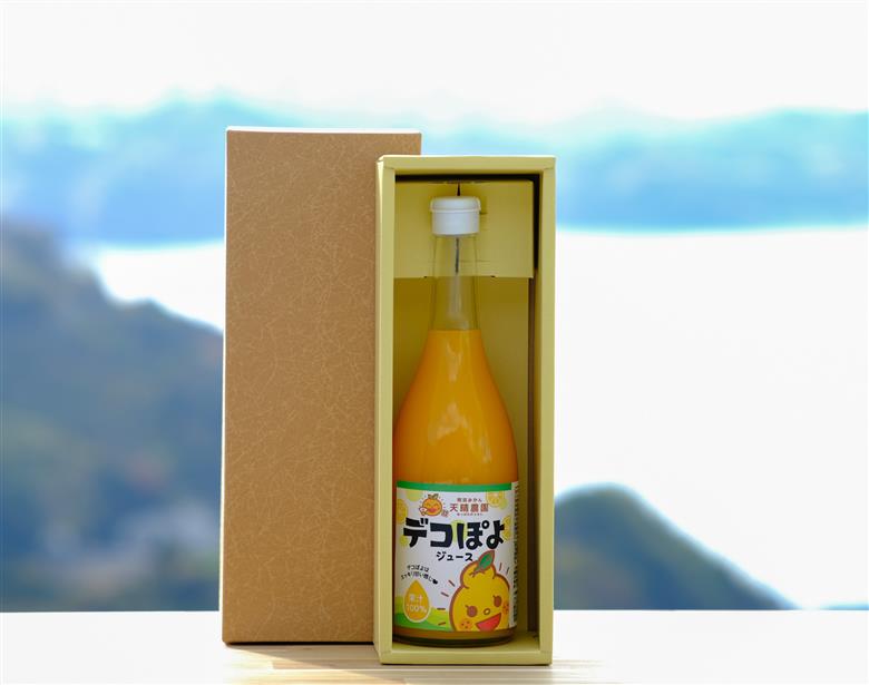 愛媛県明浜産 天晴みかんジュース（デコぽよ） 1本
