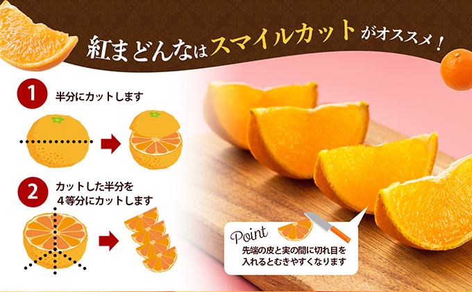 数量限定 紅まどんな　赤秀3L～L（10玉～15玉） 果物類 柑橘類 フルーツ 甘い 香り 美味しい 柑橘 プレミアム ゼリー