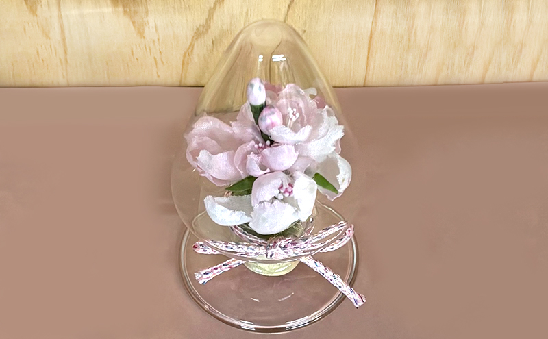 手染めさくらひめ布花ボトル