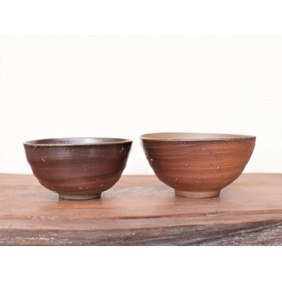 備前焼 飯碗(めおと)　st-013