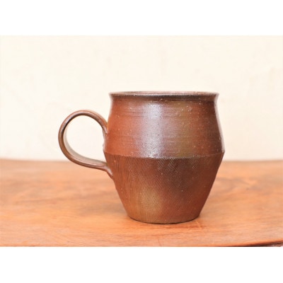 備前焼 コーヒーカップ(野草)　c9-052