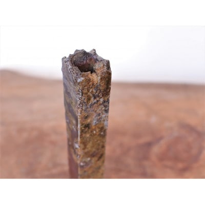 備前焼 掛花入 凛・サンギリ(18cm) 　h2-103