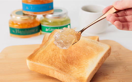 上島町　マーマレード4種セットA(グリーンレモン・イエローレモン・たまみ・はれひめ)　