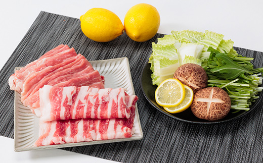 レモンポーク　バラスライス600gモモスライス600g【配送不可地域：離島】