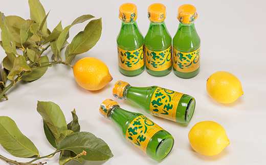 青いレモンの島　レモン果汁　150ml×5本