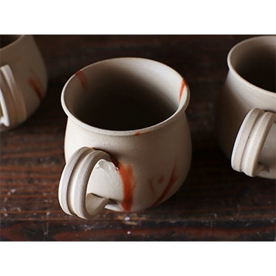 備前焼　ひだすきのコーヒーカップ c2-001