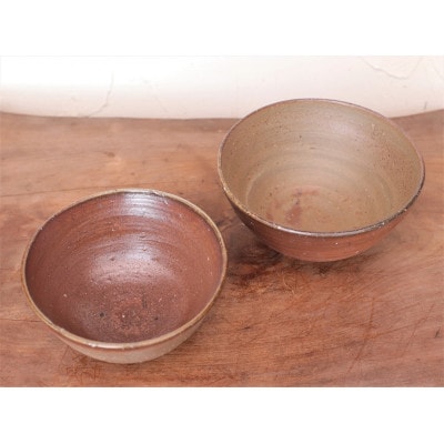 備前焼 飯碗(めおと)　st-013