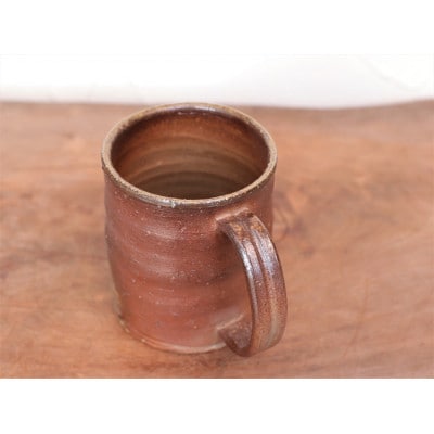 備前焼 ビールジョッキ　b5-086