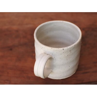コーヒーカップ(白マット)　yc-042
