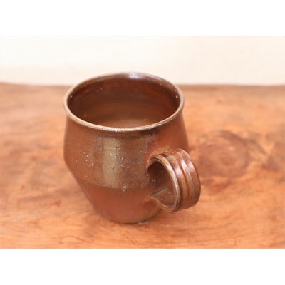 備前焼 コーヒーカップ(野草)　c9-052