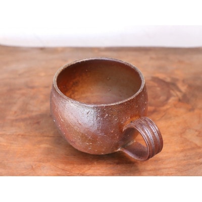 備前焼 コーヒーカップ(丸)・サンギリ　c4-001