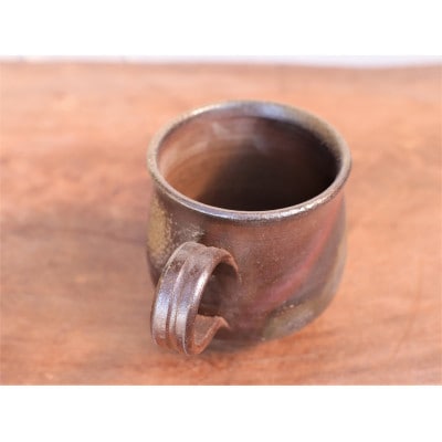 備前焼 コーヒーカップ(中)サンギリ　c2-005