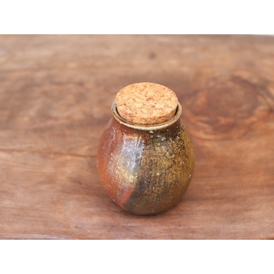 備前焼 薬味入れ(サンギリ)　ta-045