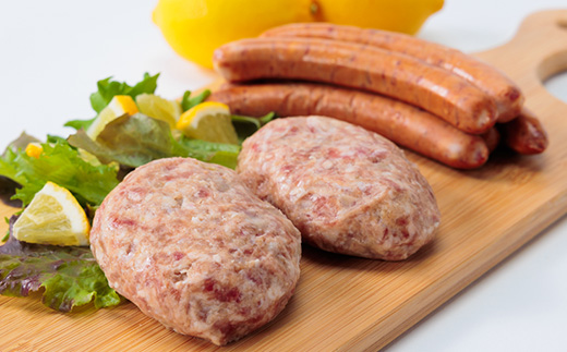 レモンポーク　ソーセージ・ハンバーグセット【配送不可地域：離島】