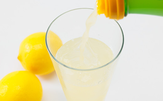 青いレモンの島　レモン果汁　150ml×5本