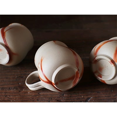 備前焼　ひだすきのコーヒーカップ c2-001