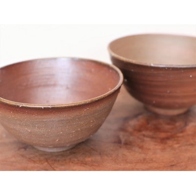 備前焼 飯碗(めおと)　st-013