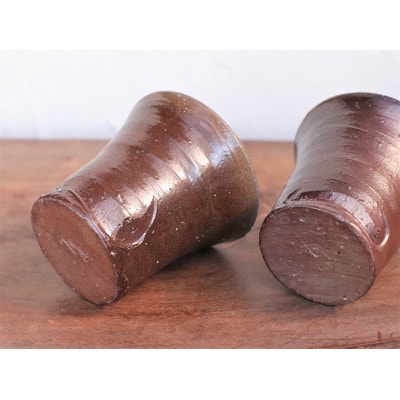 備前焼　焼酎呑(小) 2個セット　s5-019