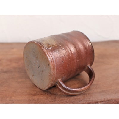 備前焼 ビールジョッキ　b5-086