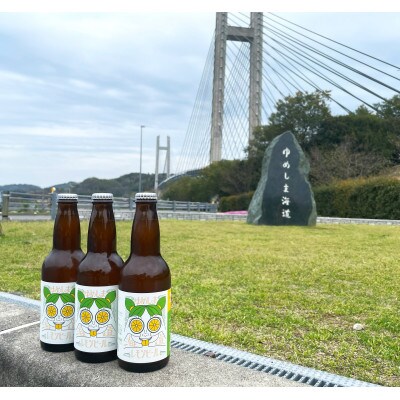 ゆめしま海道レモンビール　330ml×3本【配送不可地域：離島】
