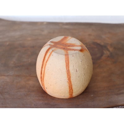 備前焼 フリーカップ(中)・ひだすき　f1-087