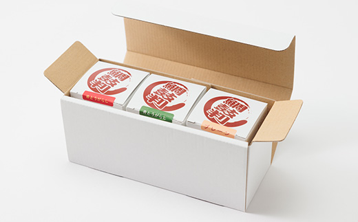 ゆめしま海道産　鯛みそ　3種セット