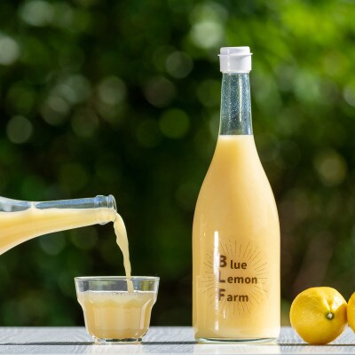 愛媛　ブルーレモンファームのレモン果汁　720ml　1本