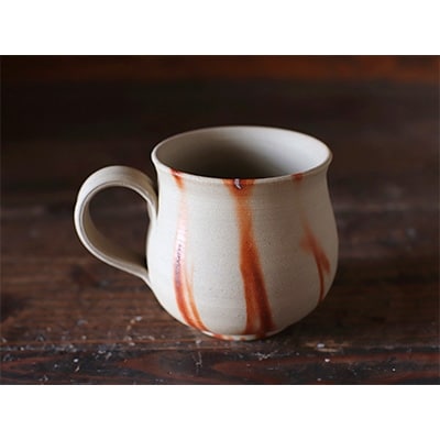 備前焼　ひだすきのコーヒーカップ c2-001