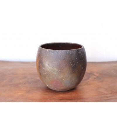 備前焼 フリーカップ(中)・サンギリ　f1-001
