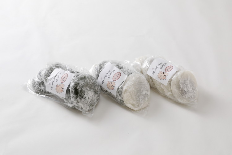 ともぞう餅【こしあん15個】5個入３パック 白餅 よもぎ餅 選べるセット｜愛媛県 久万高原町 手作り 餅 もち こしあん よもぎ スイーツ 和菓子 正月 雑煮 ぜんざい きな粉餅 昔ながらの味