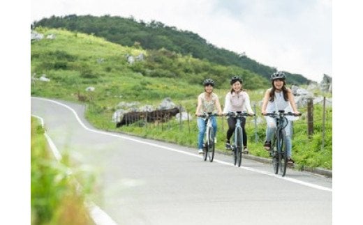 アウトドア 体験「天空サイクリング 半日利用券1名様分」｜レジャー 自転車 長期休暇 夏休み 家族 カップル 男性 女性 アクティビティ 愛媛 久万高原町