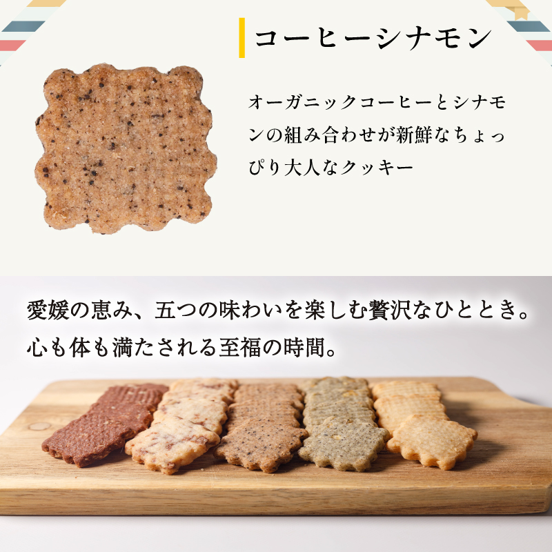 愛媛県産自然栽培米粉クッキー缶 22枚入り