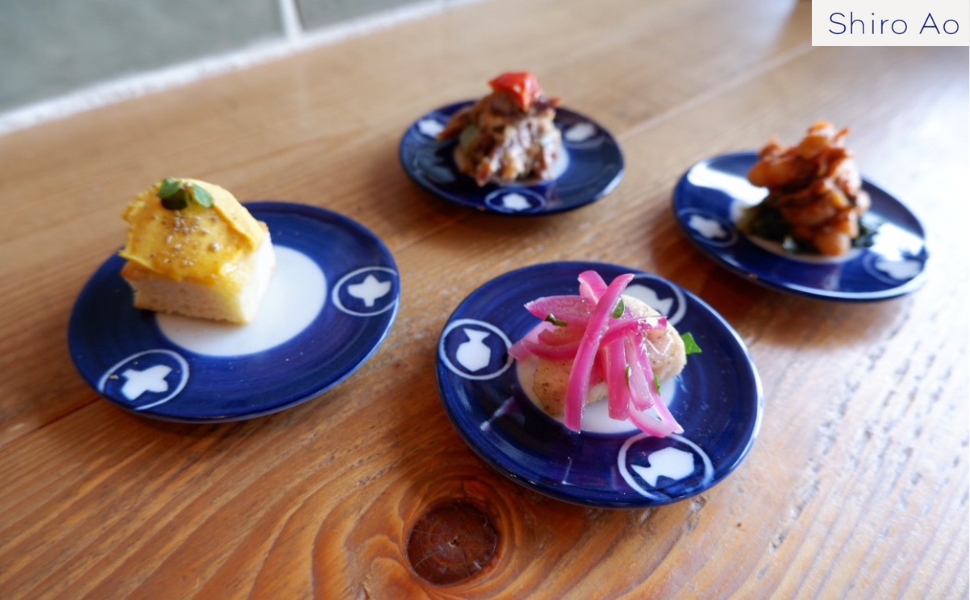 豆皿セット / 絵柄（ひばり・まだい・　うめ・どんぐり）