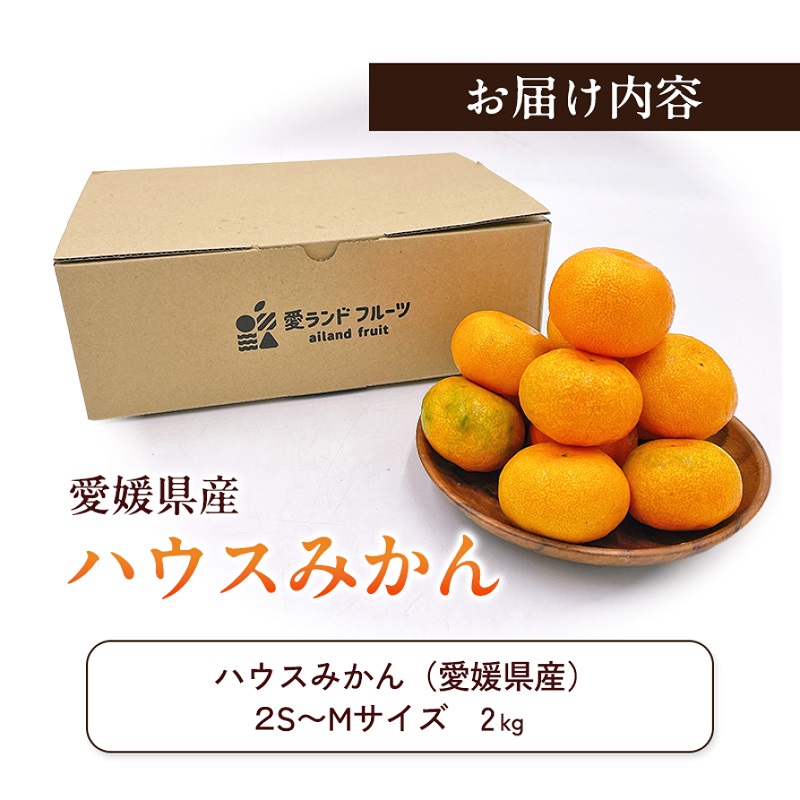 〈夏季限定！申込8/17まで〉温室育ちの温州みかん2.0kg(約15～25個)【甘い 夏のミカン オレンジ ハウスみかん 早生 冷やして 柑橘 フルーツ 果物 愛媛 砥部 JA 7月 8月 9月 ギフト 贈答
